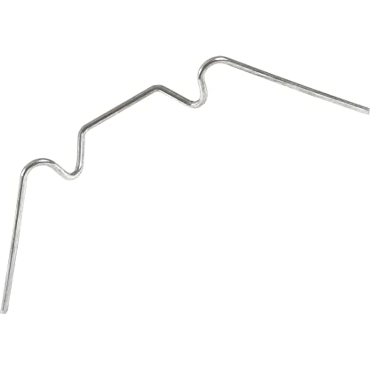 Zelsius Edelstahl Gewächshausklammern | rostfrei und sturmfest | 85 x 30 mm | Klammern für Gewächshaus, Klemmbausteine für Gewächshaus Platten bis 6 mm | Gewächshauszubehör, Ersatzteile (50) – Bild 1