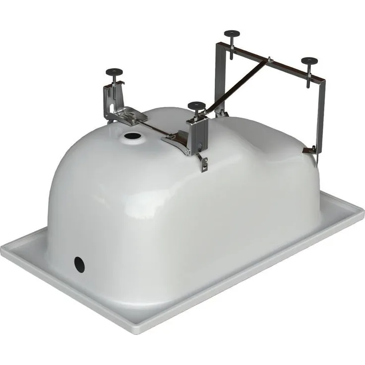 Bette BetteStep Wannenfuss, höhenverstellbar, 100x560x270mm, schallgedämmt