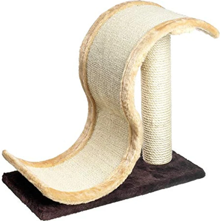 Karlie KA34997 Kratzbaum Kitty Scratchy I L: 50 cm B: 24 cm H: 40 cm braun-beige – Bild 2