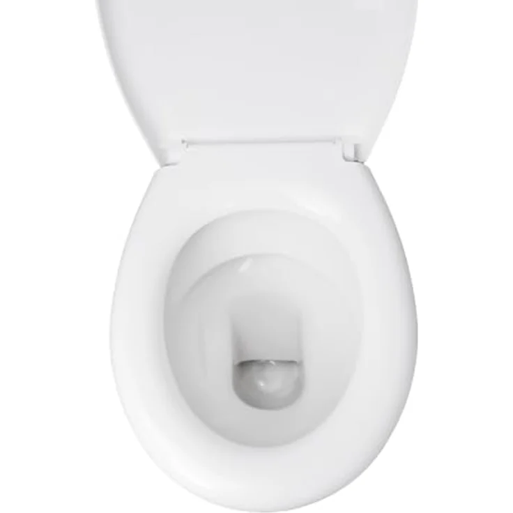 Belvit Tiefspül-WC BV-SW5001+BV-D0400, Stehend, Abgang waagerecht, Stand WC Toilette Abgang Waagerecht Wand Tiefspüler Stehend +, Weiß – Bild 6