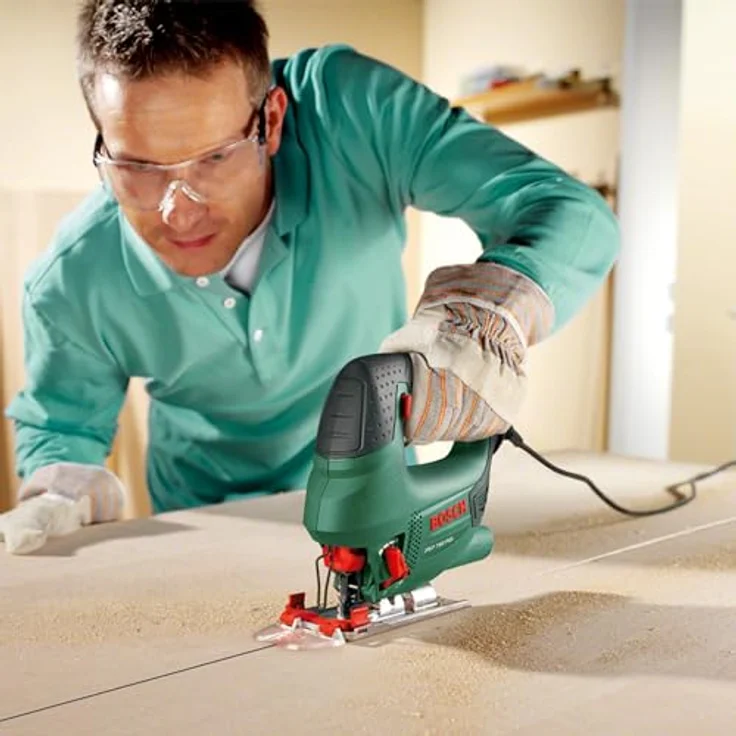 Bosch Stichsäge, grün, 600 W, 240 V – Bild 2
