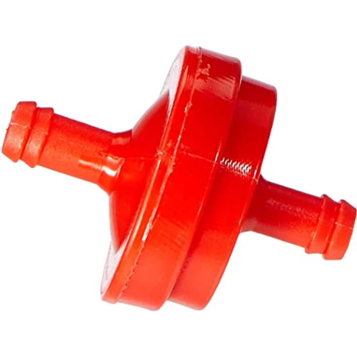Ratioparts p.f. Briggs & Stratton Motoren mit Benzinpumpe Kraftstofffilter Durchmesser 7,7 mm rot, – Bild 2