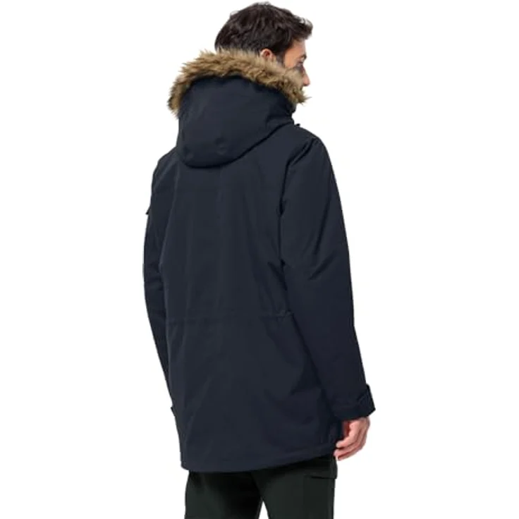 Jack Wolfskin Herren Glacier Canyon Parka, night blue, XXL EU – Bild 2