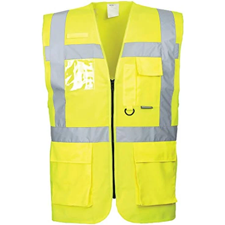 Portwest S476YERL Hi-Vis Weste, gelb, L – Bild 2