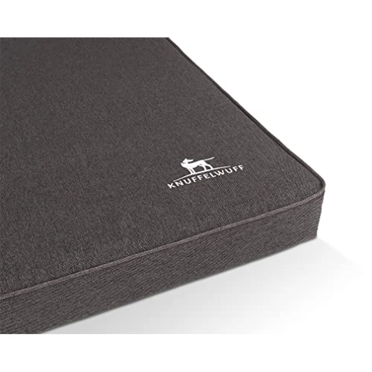 Knuffelwuff Hundematte Nantucket, Orthopädisch mit Memory Foam, Velours Oberfläche, verschiedene Größen und Farben – Bild 3