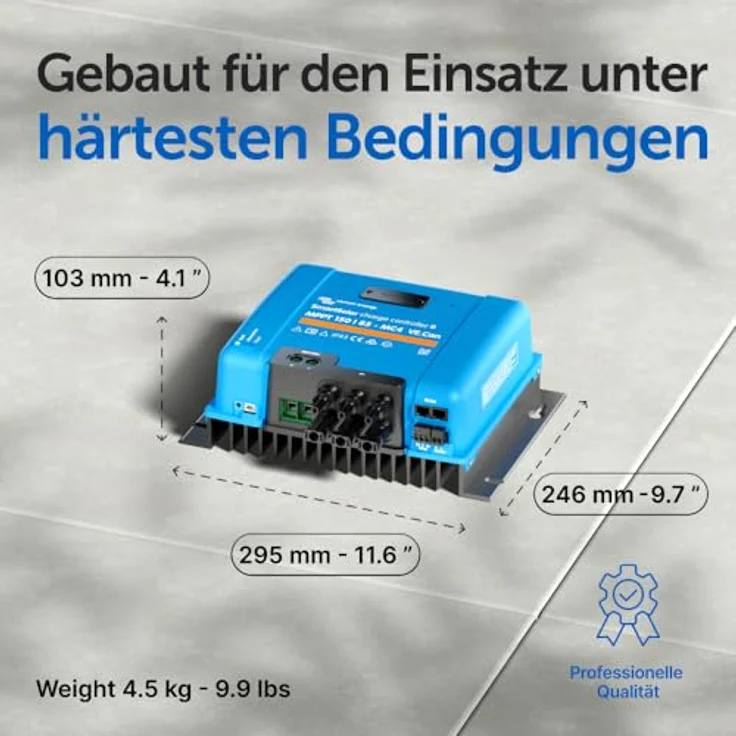 Victron Energy SmartSolar MPPT Solar Laderegler (Bluetooth) - 150V 85 Amp 12/24/36/48-Volt – Bild 3