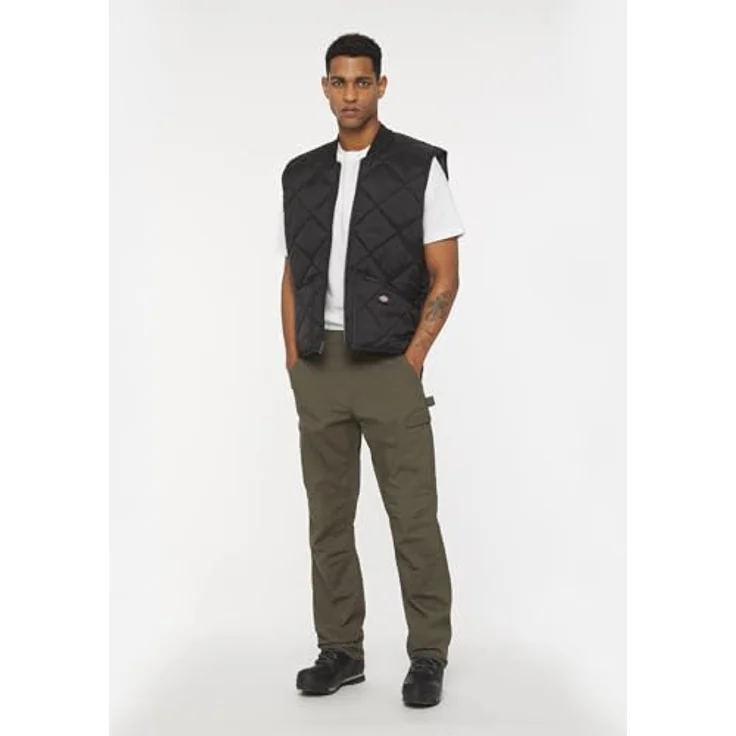 Dickies DIAMOND QUILTED VEST, Arbeitsjacke aus 100% Polyamid für kühle Tage, strapazierfähig und leicht – Bild 5