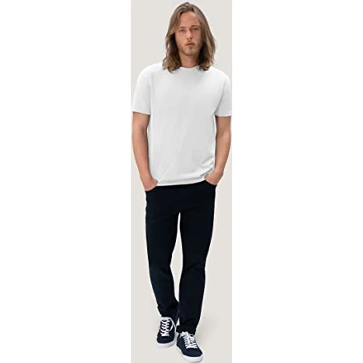 HAKRO T-Shirt Mikralinar 281, weiß, 4XL – Bild 3