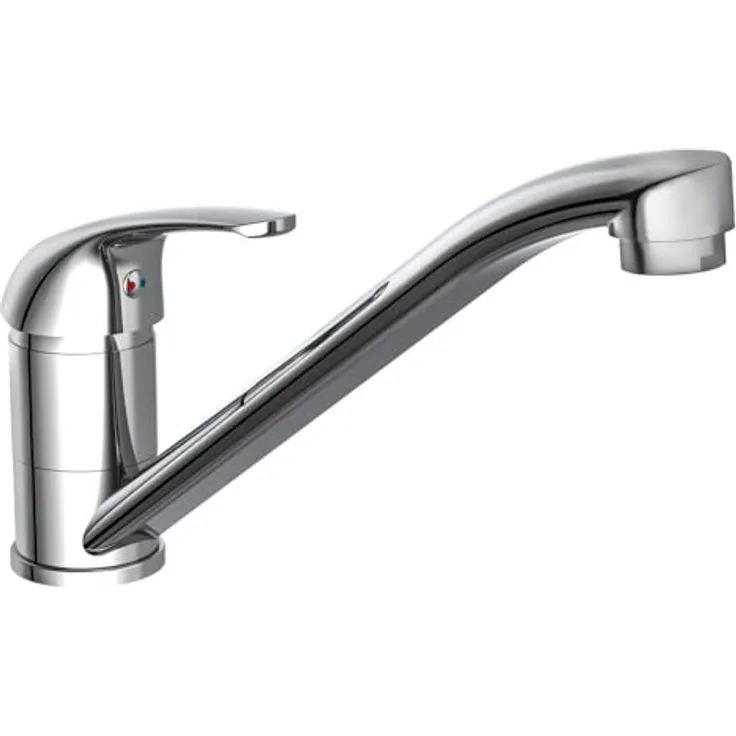 Schütte Athos Plus, Küchenarmatur Spültischarmatur in chrom mit modernem Design und hoher Funktionalität