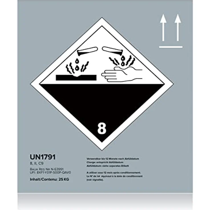 Höfer Chemie 3 x 25 kg BAYZID Chlor 13% flüssig für Pools – Bild 8