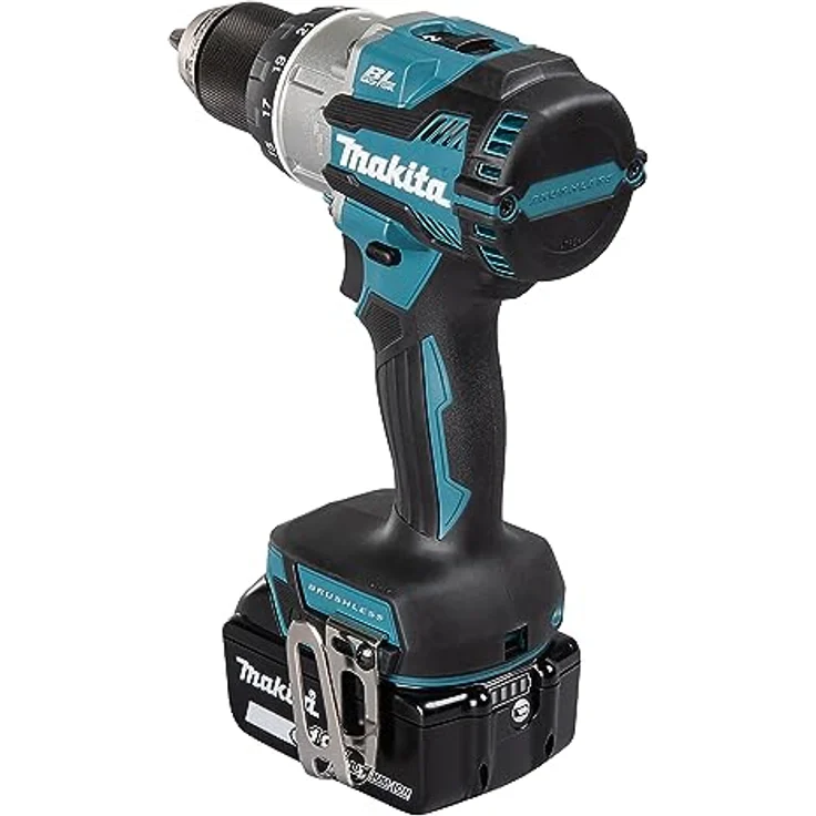 Makita DHP489RTJ Akku-Schlagbohrschrauber 18V / 5,0 Ah, 2 Akkus + Ladegerät im MAKPAC mit LED-Licht – Bild 4