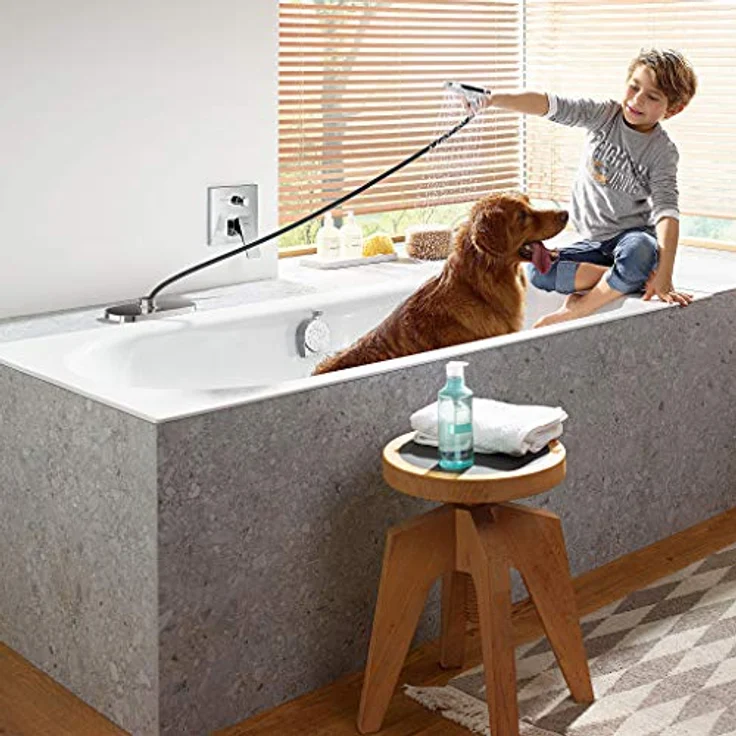 hansgrohe Schlauchbox (sBox) ovales Fertigset, Chrom – Bild 2