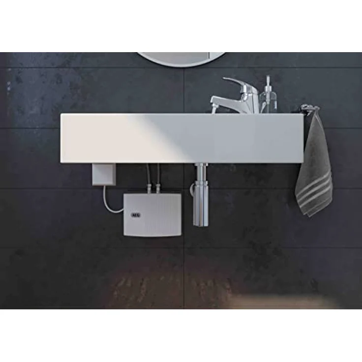 AEG MTD 570, hydraulischer Klein-Durchlauferhitzer für Handwaschbecken, 5,7 kW, Festanschluss 230V, druckfest und drucklos, VDE geprüft – Bild 5