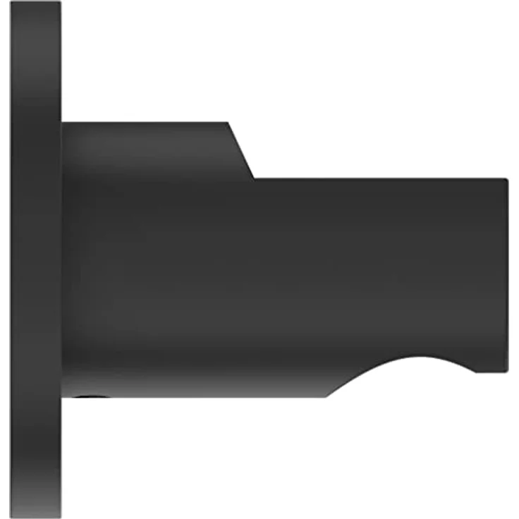 Ideal Standard Brausehalter Idealrain Round, runder Duschzubehör in Silk Black mit kratzfester Oberfläche und sicherem Halt – Bild 2