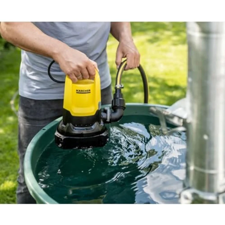 Kärcher Schmutzwasser-Tauchpumpe SP 9.500 Dirt, Fördermenge 9.500 l/h, Eintauchtiefe 7 m, mit Quick Connect-Anschlussstutzen – Bild 7