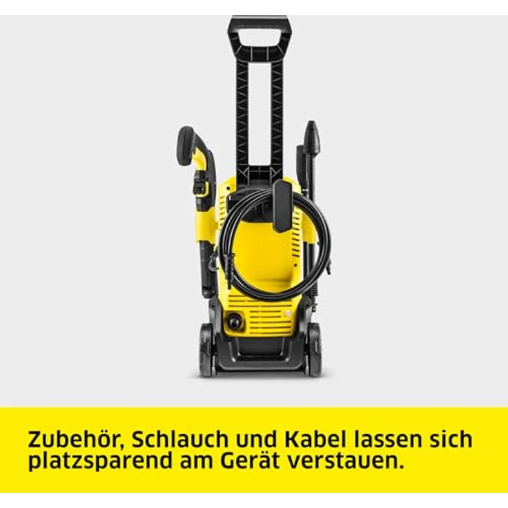 Kärcher Hochdruckreiniger K 3 FJ Home, Hochdruckschlauch 6m, Vario Power-Strahlrohr (VPS), Dreckfräser mit rotierendem Punktstrahl, inkl. Home Kit, blau – Bild 8