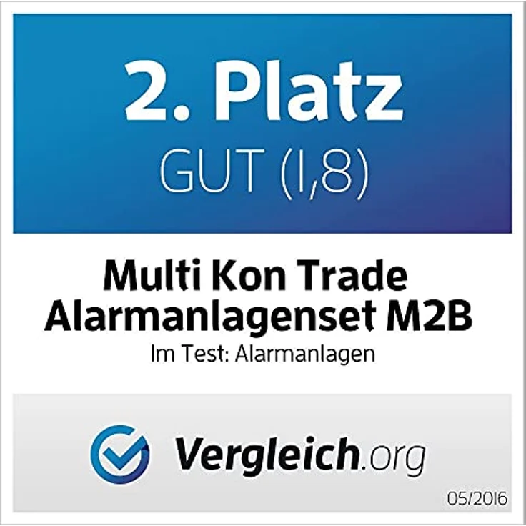 MKT M2B-4 GSM Funk Alarmanlagensystem Set aus 17 Teilen LCD Display – Bild 12