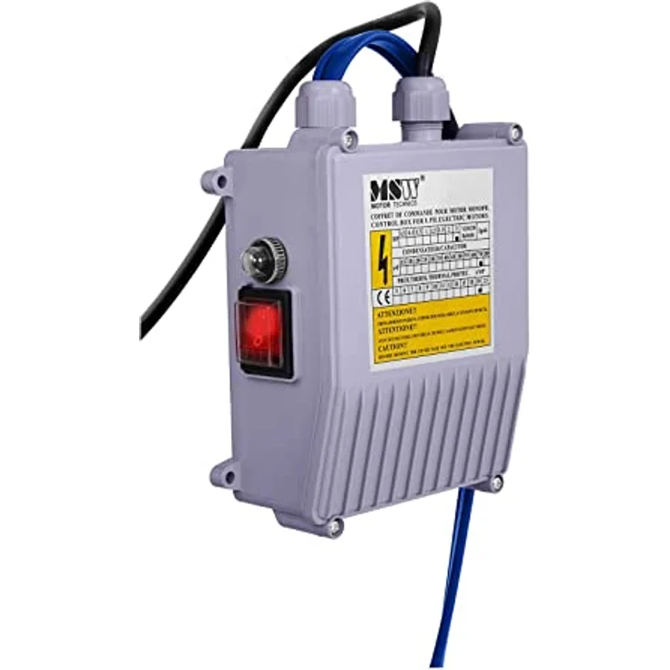 MSW MSW-SPP48-220-50 Brunnenpumpe, 2200 W Tauchpumpe mit 10,80 m³/h und 96 m Fördertiefe, Edelstahlgehäuse – Bild 3