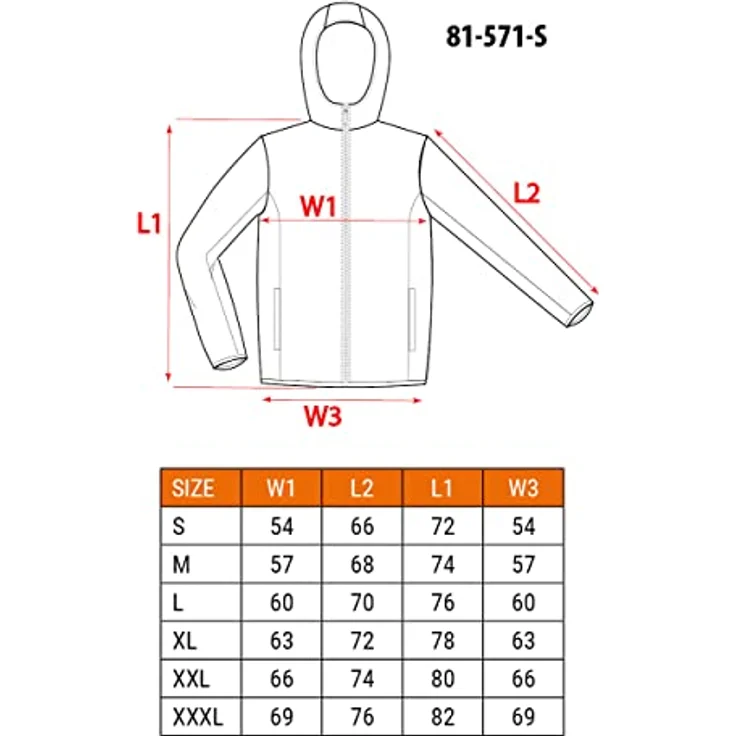 Neo Tools Herren Arbeitsparka, Membran-Jacke mit Kapuze, atmungsaktiv und wasserdicht, Gr. S-XXXL, 100% Polyester, PrimaLoft-Füllung, blau – Bild 3