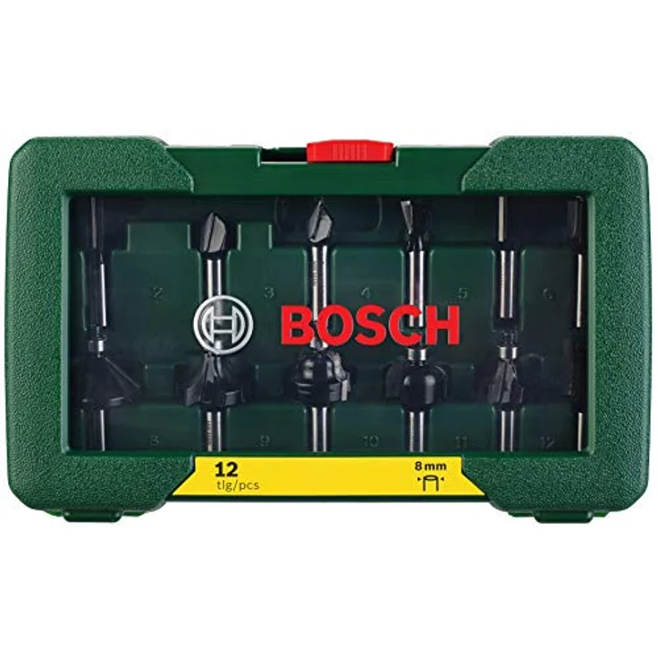 Bosch HM-Fräser-Set 12-teilig (Zubehör für POF 1200 AE und POF 1400 A) – Bild 3