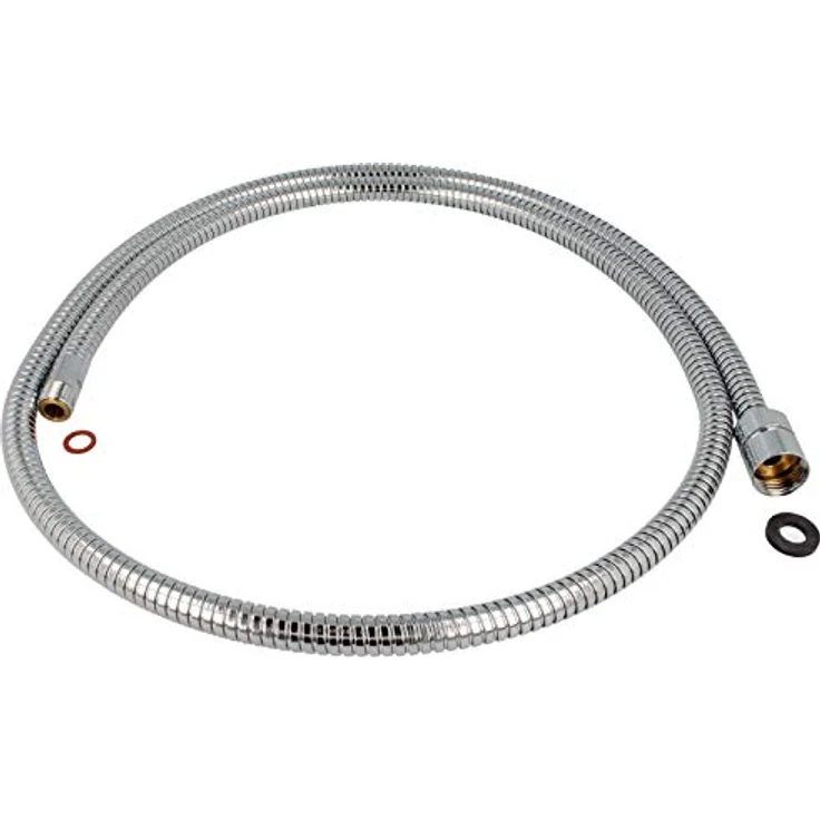heinrichschulte Spültischarmatur Auszugschlauch 28804, 1500 mm, Messing hochglanzverchromt, passend für Serie 51/61/64/65/68 – Bild 2