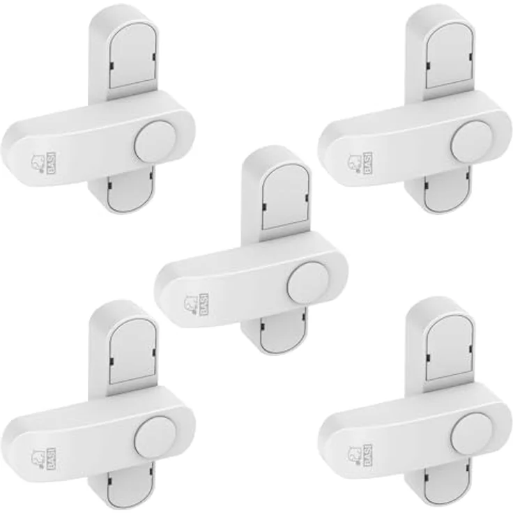 BASI - Fenster- und Fenstertürenzusatzsicherung - SET - 5x FS 500 - Weiß - 5x1100-0050 – Bild 1