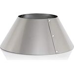 BBQ-Toro Edelstahl Kohlekorb Vulkan | Ø 30 cm | direktes und indirektes Grillen im Kugelgrill | Holzkohlekorb für 3-in-1 Nutzung | Trichter, Einsatz, Sear Zone, Grillzubehör