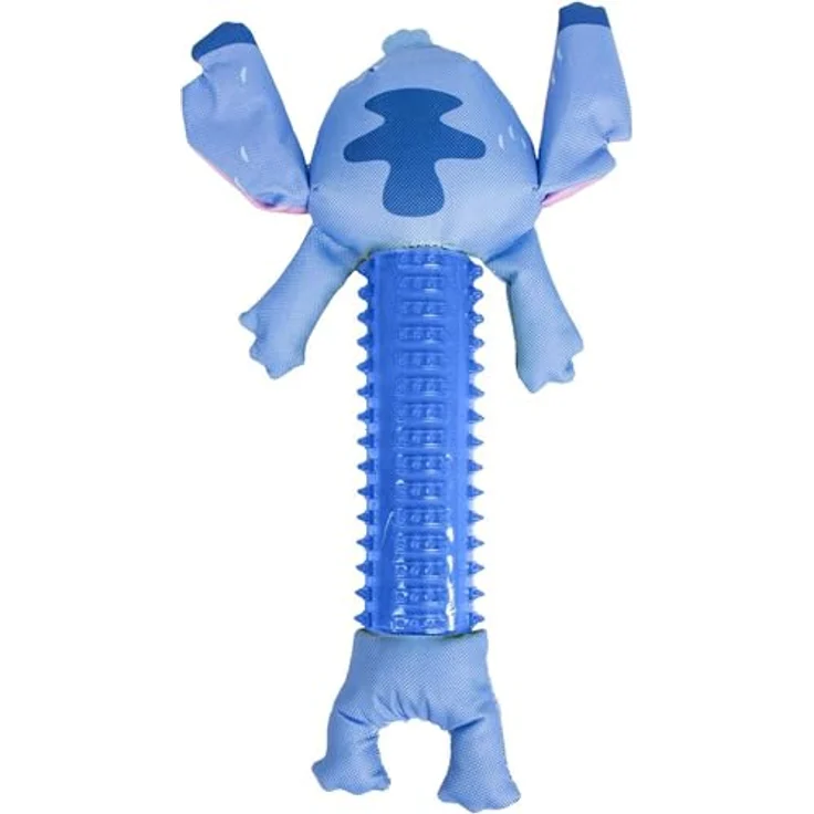 Cerda Outdoor-Spielzeug Stitch Hundespielzeug TPR, Beißring für gesunde Zähne und Zahnfleisch aus Polyester/Gummi, robust und langlebig – Bild 2