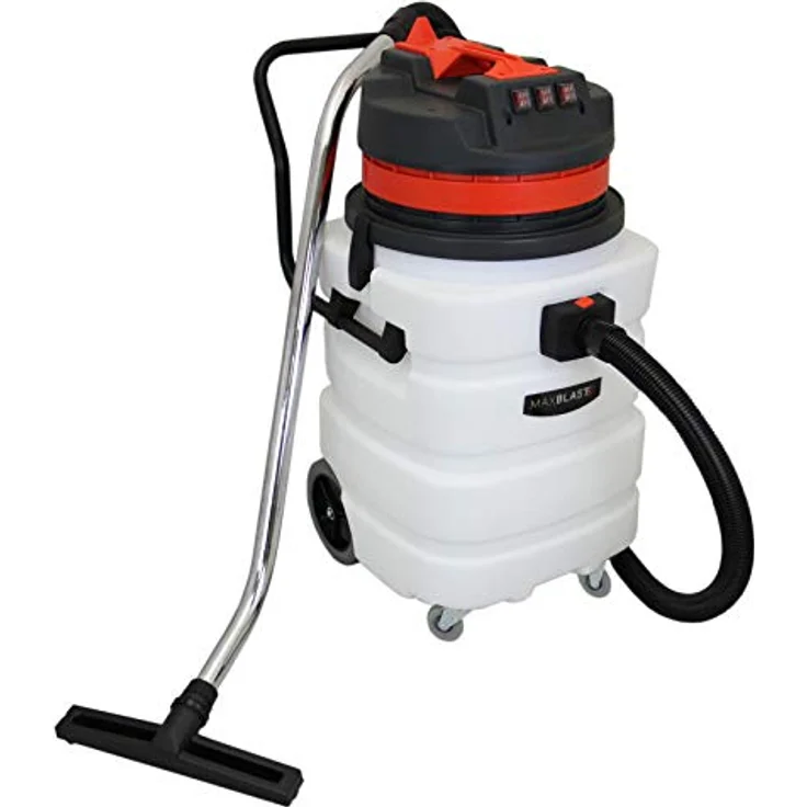 MAXBLAST 90L Gewerbesauger Nass und Trocken 3000W, Industriesauger mit Zubehör, in Schwarz – Bild 1