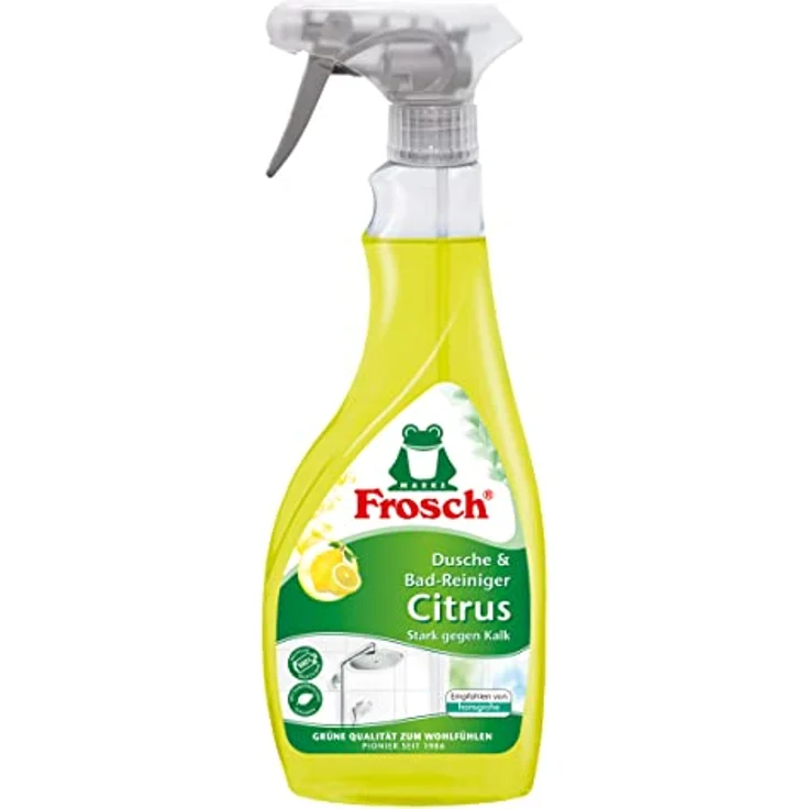 Frosch Dusche & Bad-Reiniger Citrus, 0,5 l – Bild 1