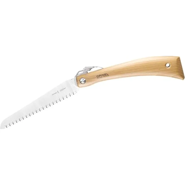 Opinel N°18 Klappsäge, Handsäge mit doppelseitigem Stahlblatt, 37 cm, leicht und ergonomisch