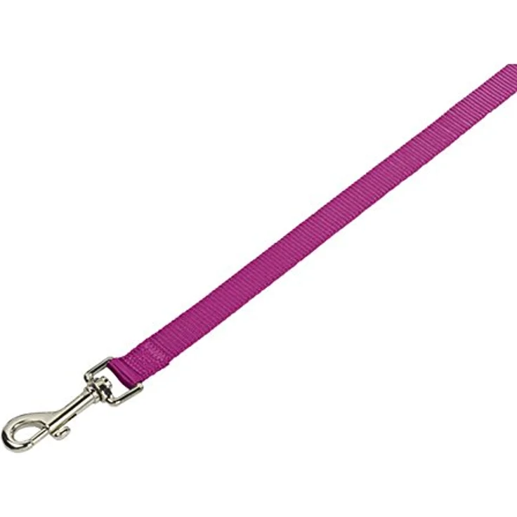 Nobby Leine Classic, Nylonleine, 120 cm, 15 mm, himbeere – Bild 1