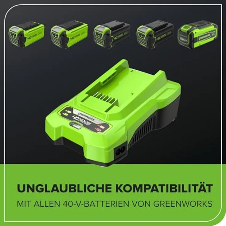 Greenworks Ladegerät mit VDE 40 V 2 A – Bild 4