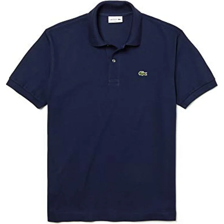 Lacoste L.12.12 Poloshirt aus Baumwoll-Petit-Piqué, zeitlos-schickes Design, klassisch (blau) – Bild 2