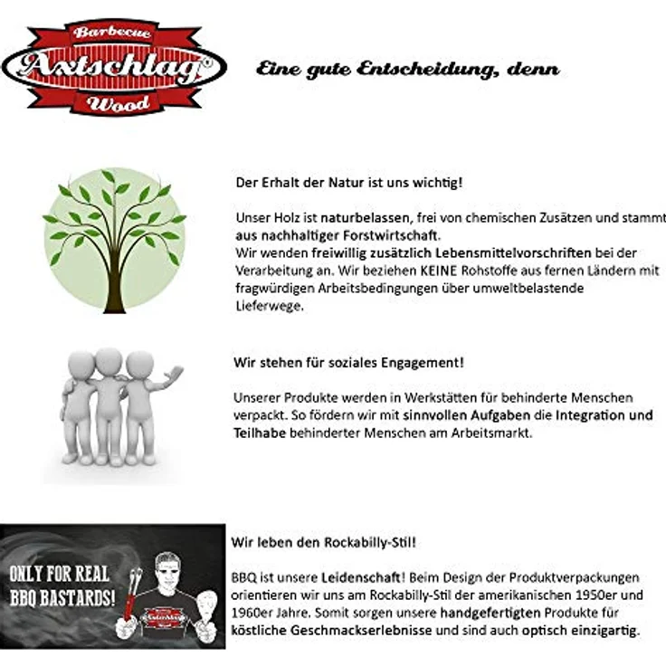 Axtschlag Räucherchips Klaus grillt, 1000 g XXL Spezial-Mix sortenreine Wood Chips für ein besonderes Rauch- und Geschmackserlebnis, für alle Grills geeignet – Bild 7