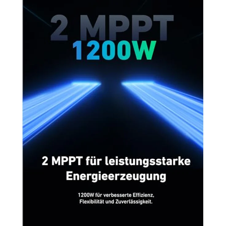 Anker Solix Solarbank 2 E1600 Plus, 1,6 kWh Solarspeicher, erweiterbar bis 9,6 kWh, IP65, für Balkonkraftwerke – Bild 3