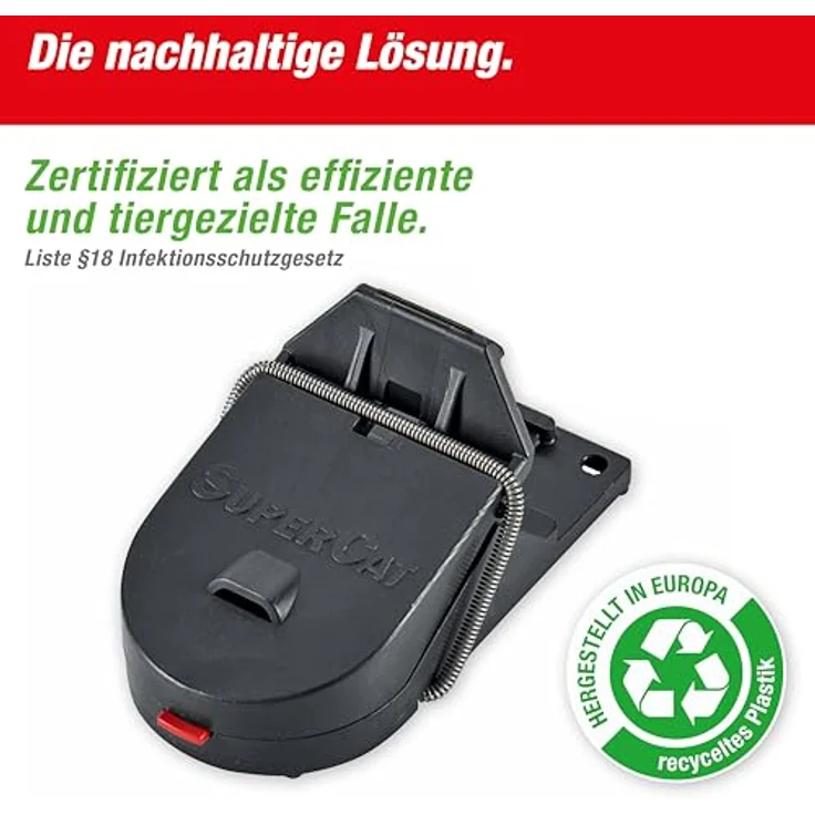 Swissinno SuperCat Pro Mausefalle Lockstoff 2St. – Bild 5