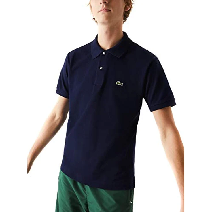 Lacoste Poloshirt 100% Baumwolle, Nachtblau, Größe L – Bild 2