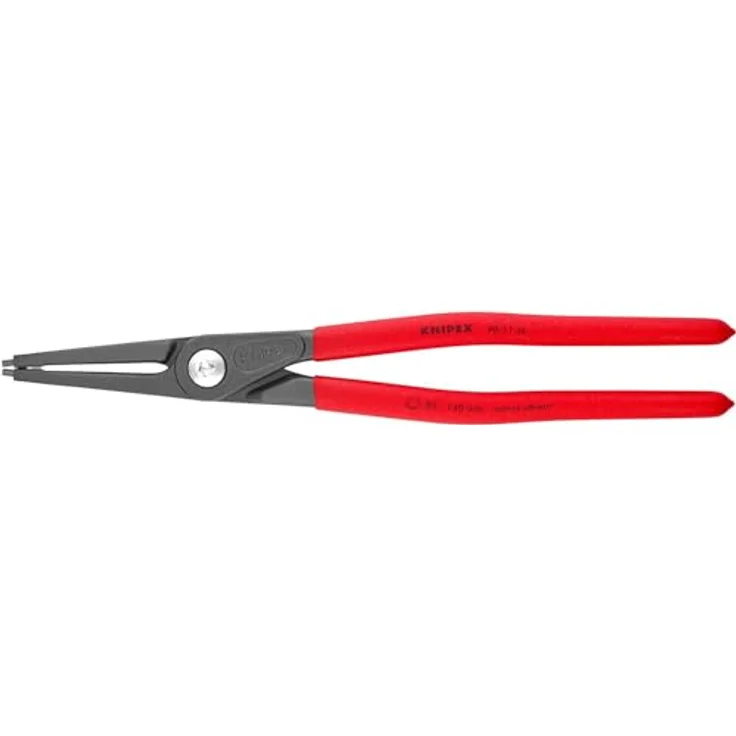 KNIPEX 48 11 J4 Präzisions-Sicherungsringzange für Innenringe in Bohrungen grau atramentiert mit rutschhemmendem Kunststoff überzogen 320 mm – Bild 3