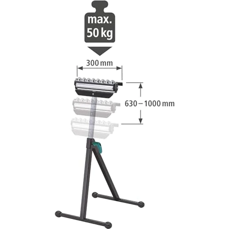 Wolfcraft 6102300 Multi-Funktions-Rollenbock – Bild 4