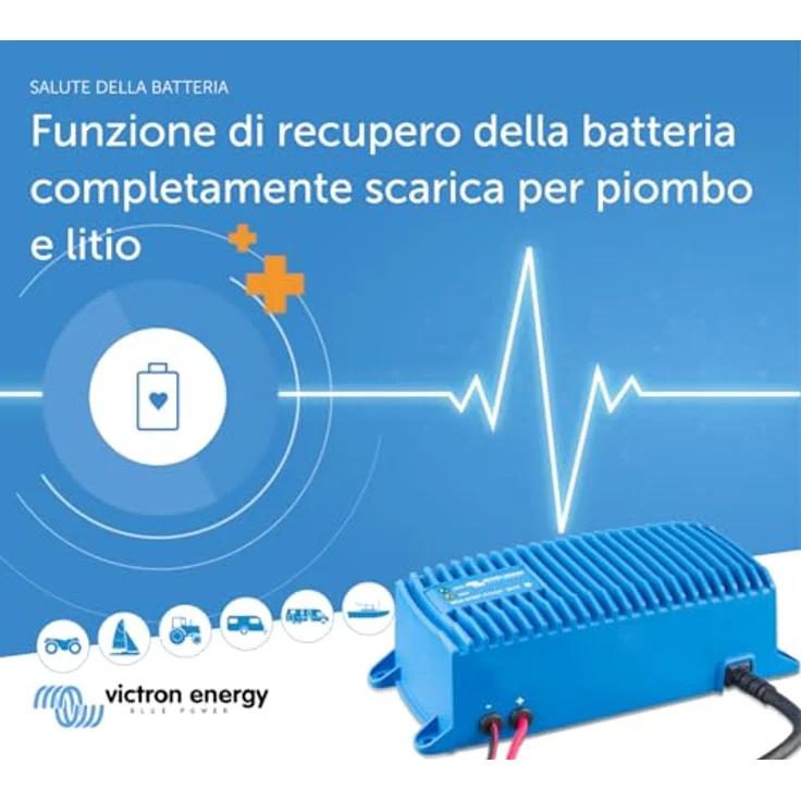 Victron Blue Smart 24/5 IP67 Ladegerät 24 / 230 Volt – Bild 5