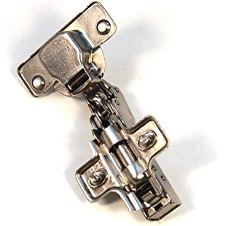 HÄFELE 2x Topfbänder 35mm, Topfscharnier Metalla SM Kombi 110° Soft-Close, Silber, mit Schließautomatik und Click-System – Bild 2