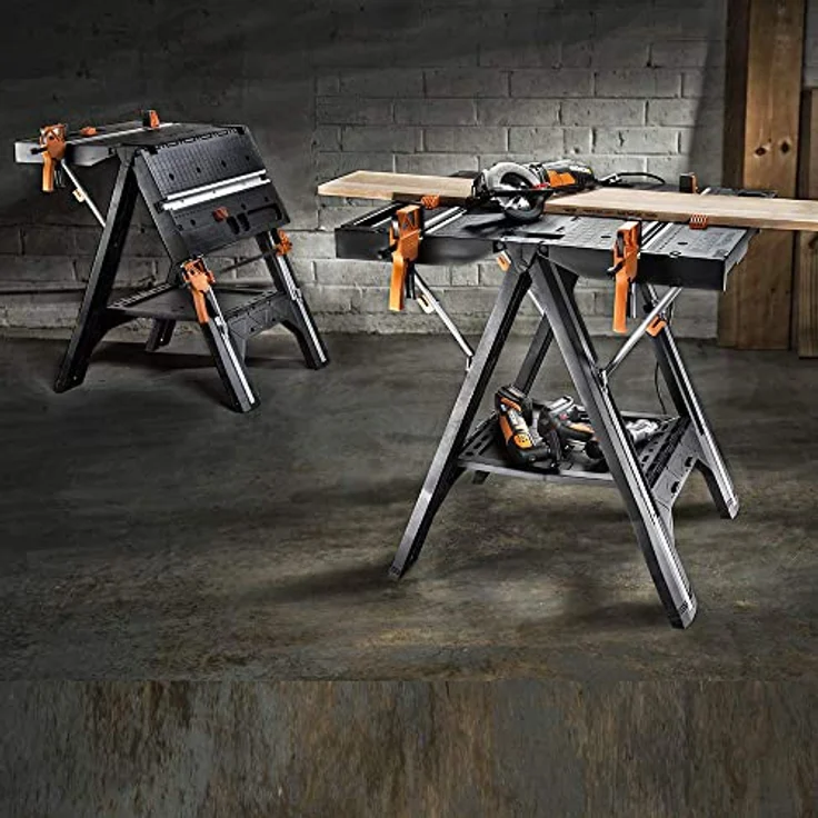 Arbeitstisch 78x63cm PEGASUS WX051 - Worx – Bild 3
