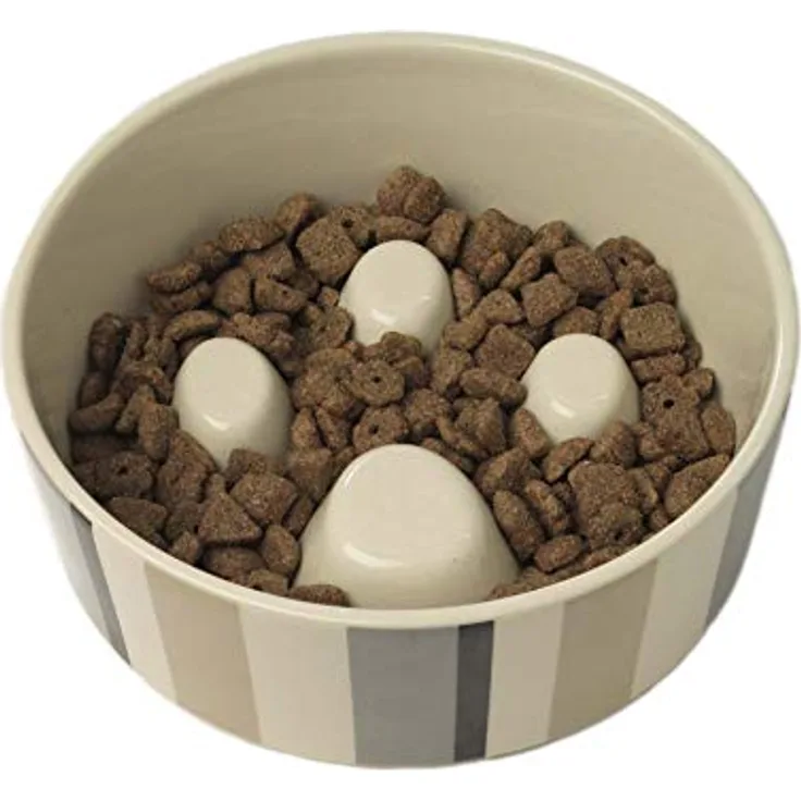 Pet Rageous Futternapf Metro Streifen, 17,8 x 5,7 cm