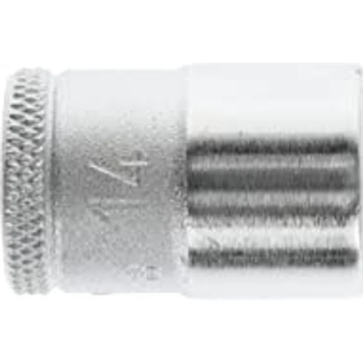 ELC Bit- und Steckschlüsselset 3/8" Steckschlüsseleinsatz 14mm, matt verchromt, Chrom-Vanadium-Stahl, DIN 3124, ISO 2725-1 – Bild 5