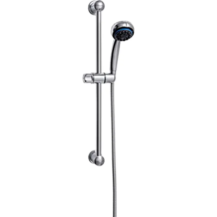 Brausestangengarnitur VITA mit Schlauch und Stange Handbrause mit 7 Funktionen
