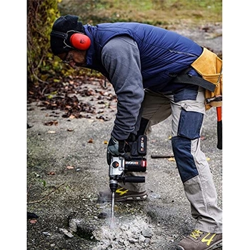 WORX WX392 Akku-Bohrhammer - 20V Profi Werkzeug - 3-in-1 Bohrer