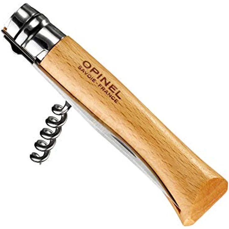 Opinel Taschenmesser No. 10 mit Korkenzieher – Bild 6
