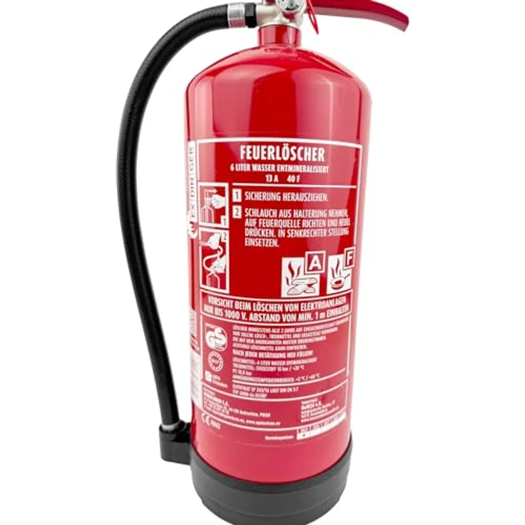6l EXDINGER AF Wassernebellöscher mit Manometer auch für Fettbrände 4LE – Bild 3