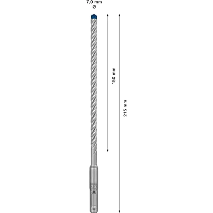 Bosch Expert SDS plus-7X Hammerbohrer, 7 x 150 x 215 mm – Bild 3